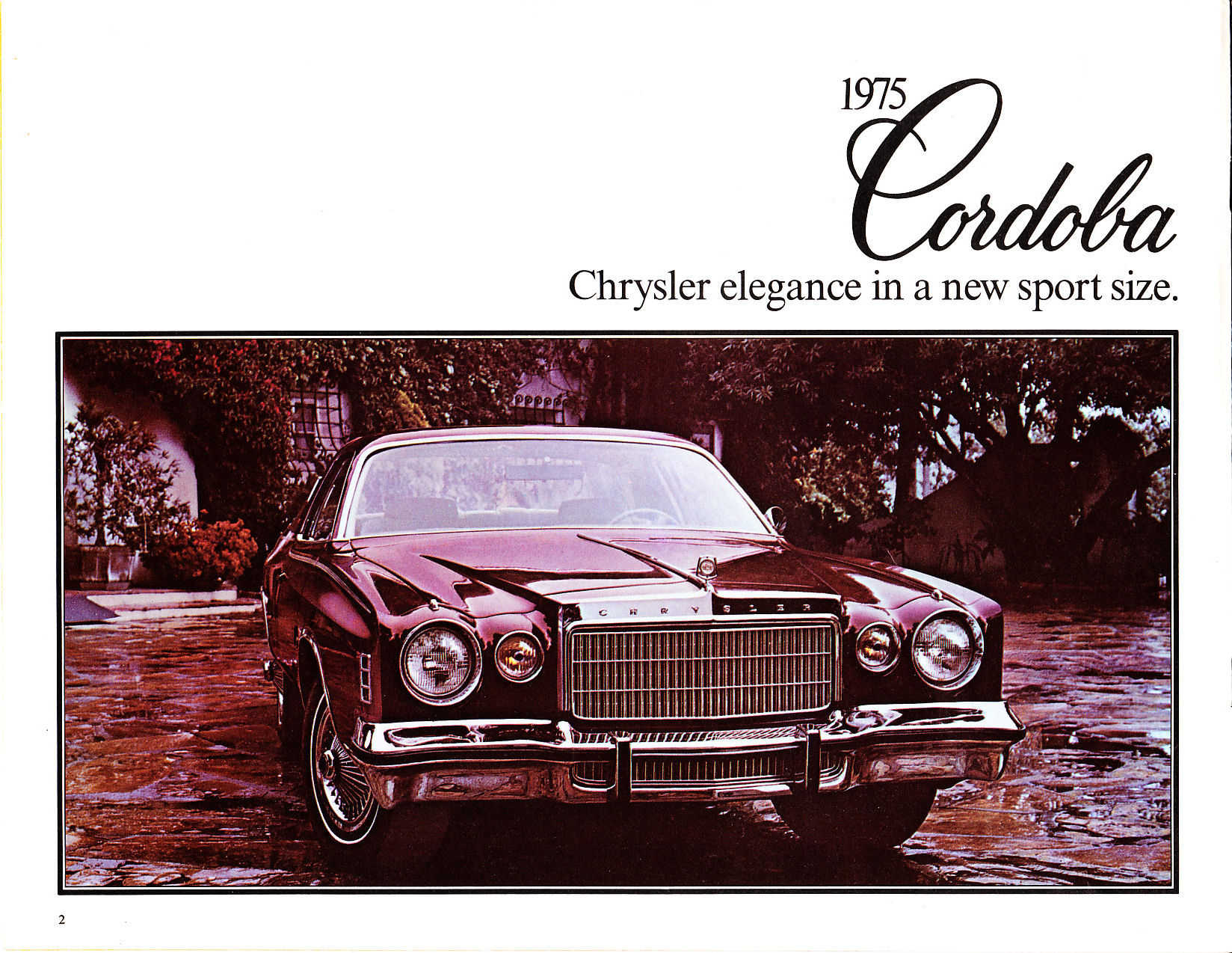 1975 Chrysler Canadian Brochure Page 2